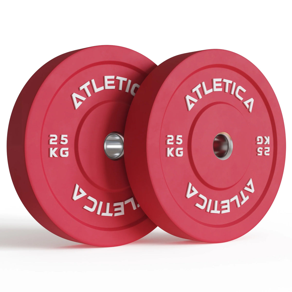 Gamma Spectrum Set - Two Red Bumper Plates, 55 lb each