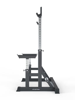 Dome adjustable Squat Stand by Atletica - Side View