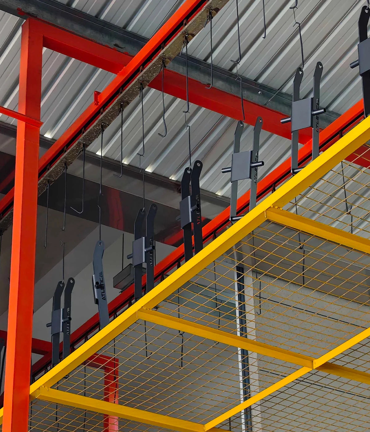 Produktion  von Atletica Equipment