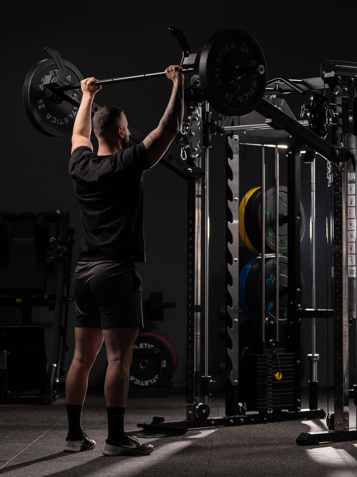 Fallout PRO with Power Rack attachments, J-Hooks and Safety Spotters