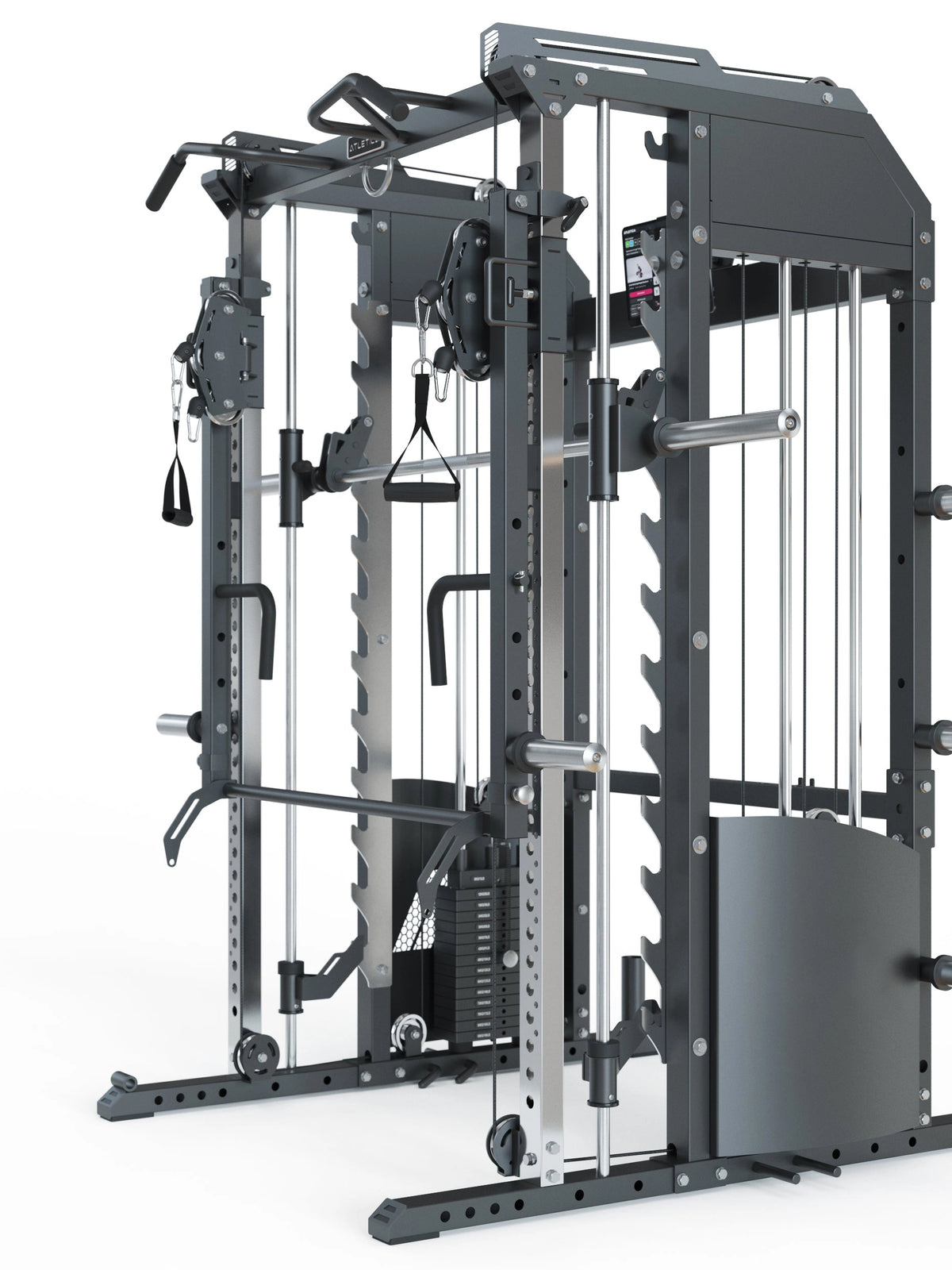 Fallout Home Gym with Jammer Arms and accessories for functional strength training
