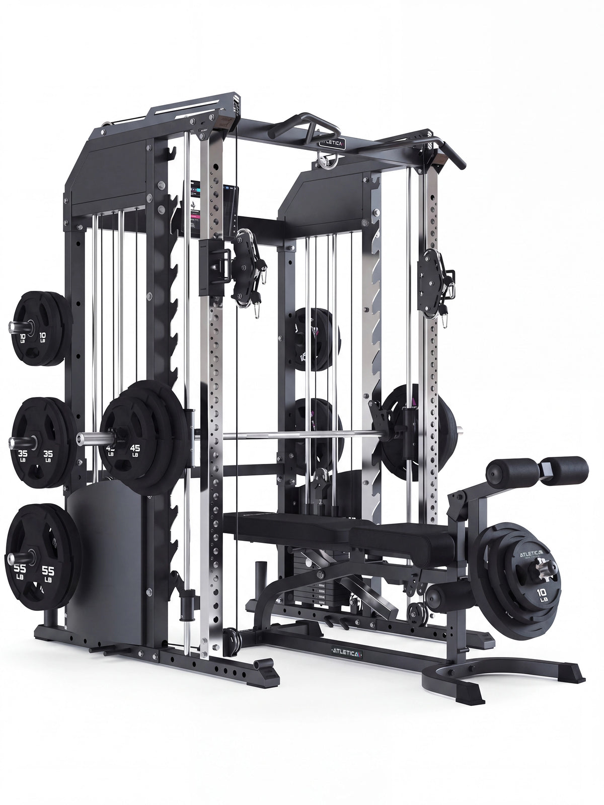 Fallout Home Gym with Weight Bench, Barbell and weights for full-body training