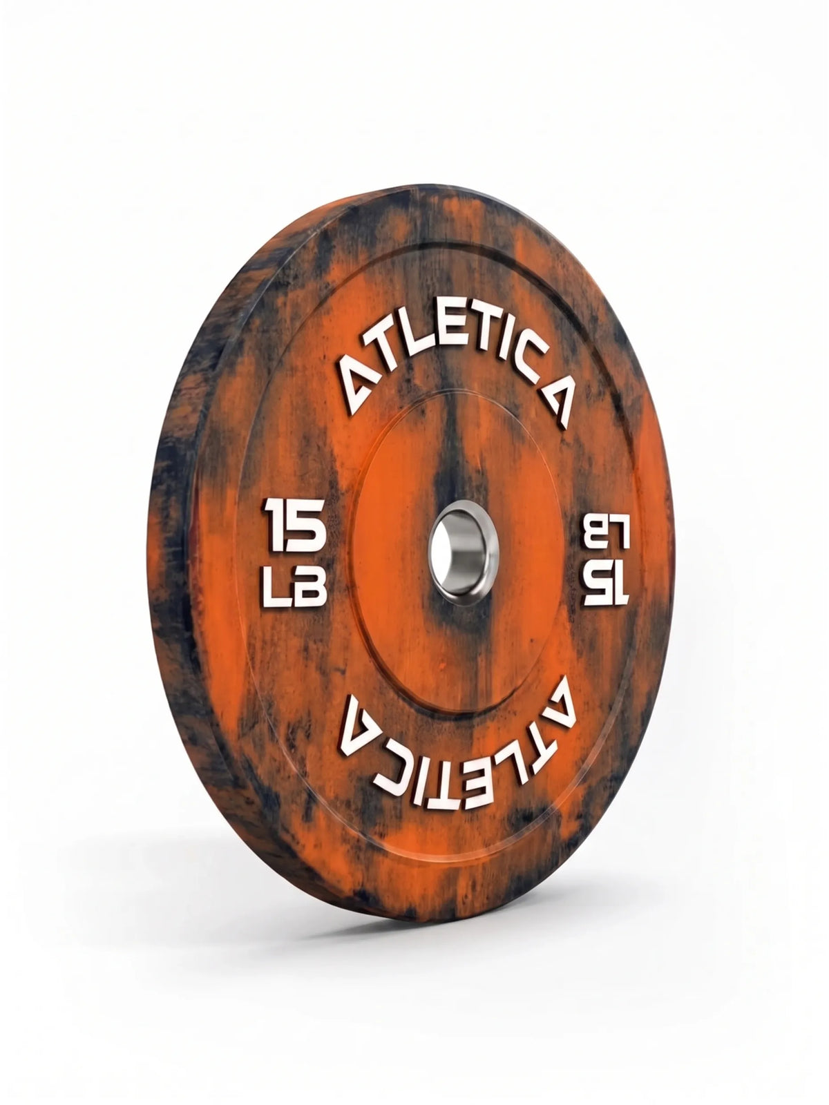 Fusion Bumper Plates - black weight plate, 10 lb, for weightlifting and functional training