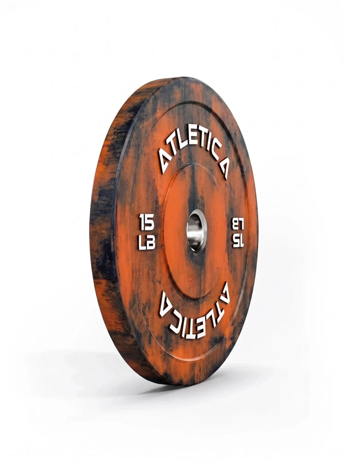 Fusion Bumper Plates - black weight plate, 10 lb, for weightlifting and functional training
