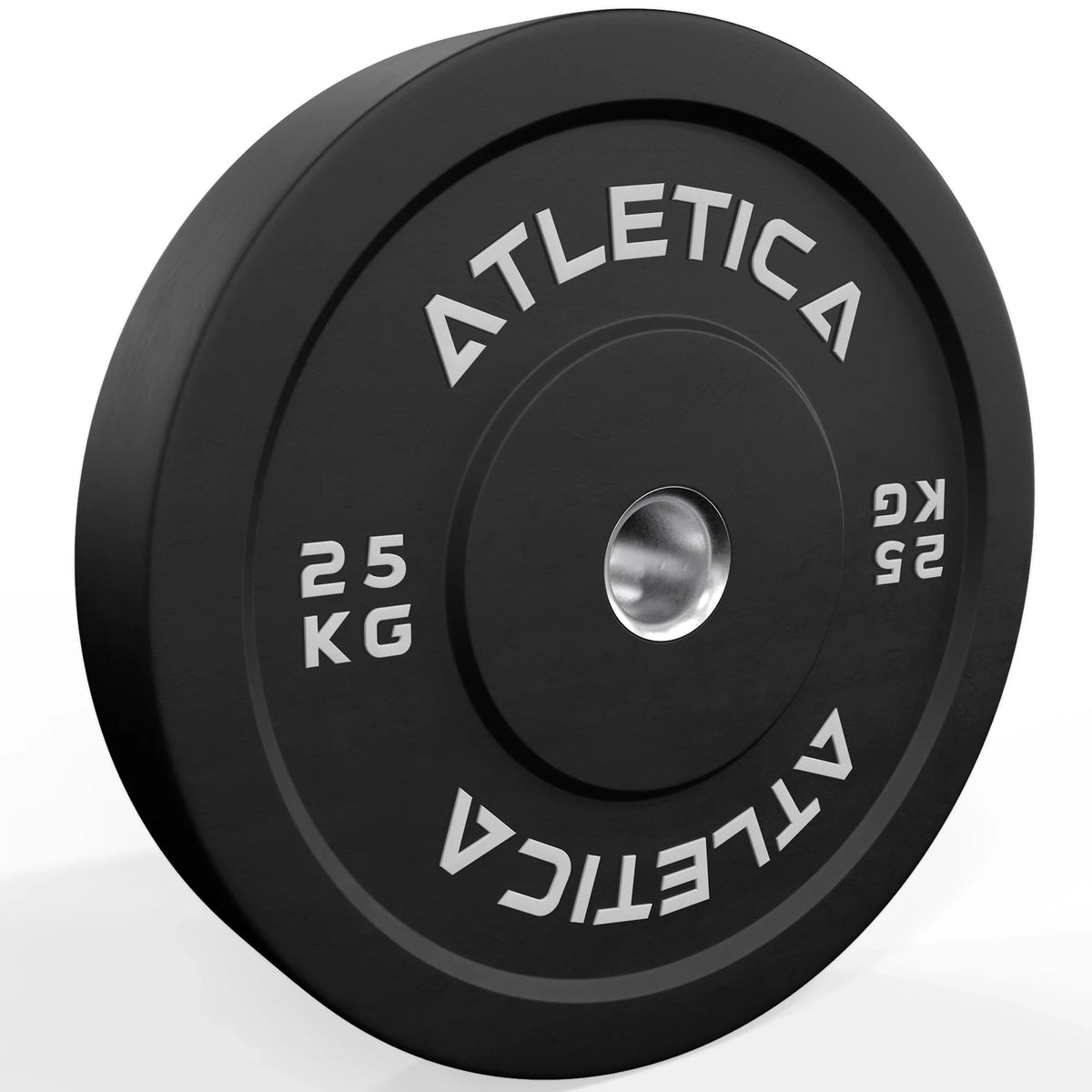 Gamma Shadow Set - black Bumper Plate, 55 lb, for weightlifting