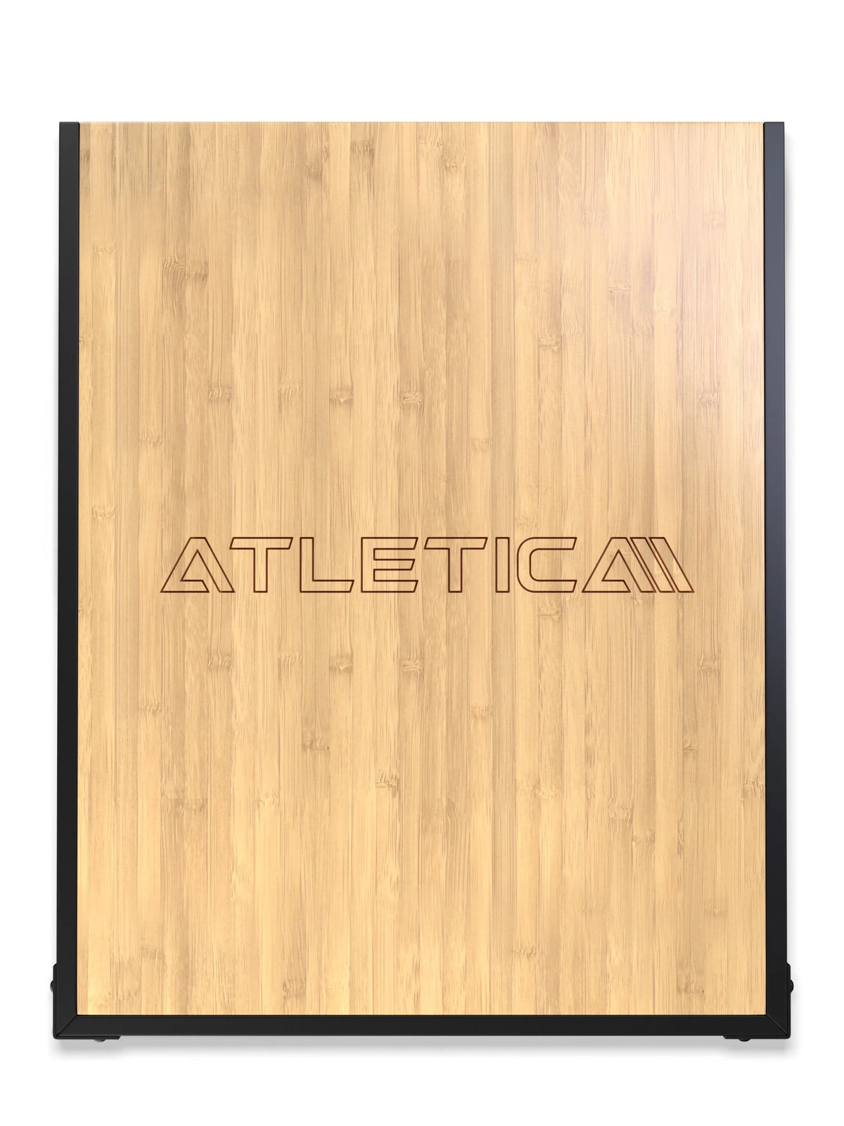 Deadlift Platform - wooden platform with black border, for deadlifts