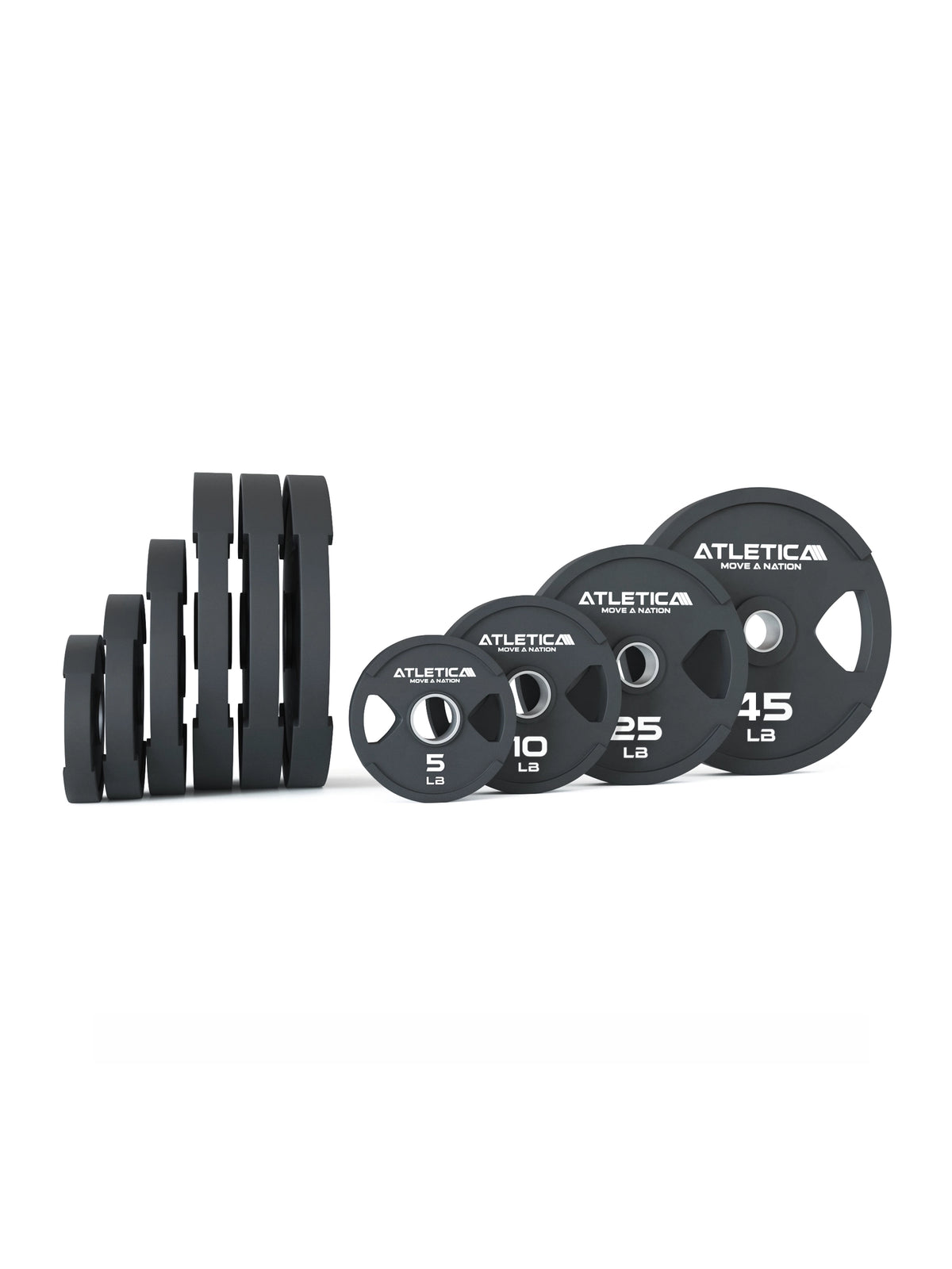 2H Gripper Plates Set 260 lb with dual-grip weight plates – for heavy strength training and basic exercises