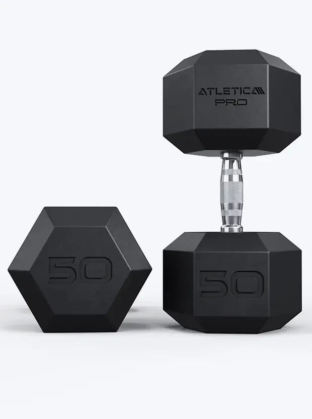 Hexagon Kurzhanteln Pro von Atletica, 50kg Paar