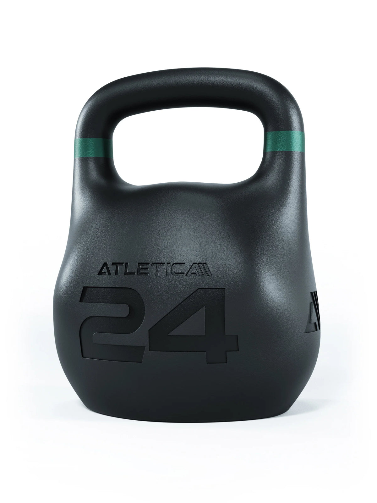 HRX Octagon Kettlebell - kettlebell with green stripe, 53 lb, for Functional Training