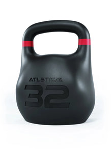 HRX RACE SET - Black kettlebell with red stripe, weight 70 lb