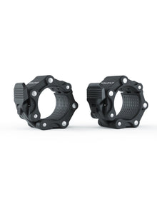 Atletica Pro Barbell Collars for barbells in black - for intense strength training with weight plates