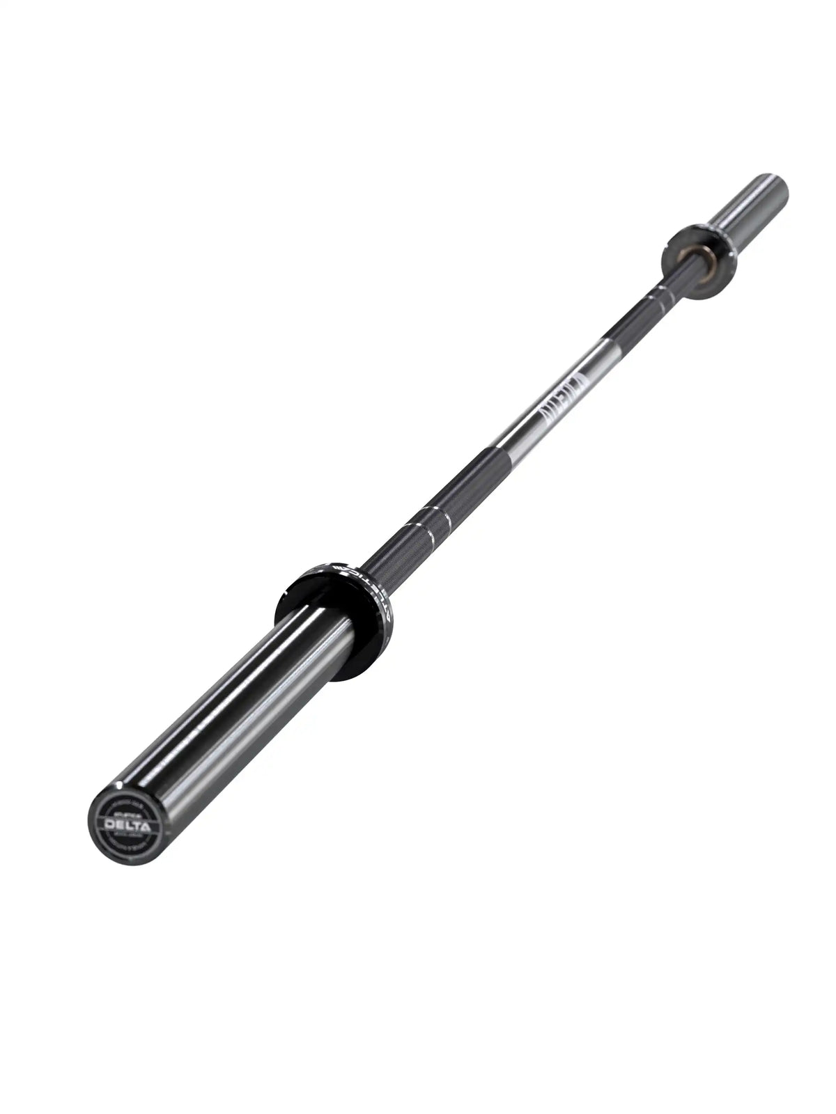 Delta Hybrid Barbell Tripple Black with IPF and IWF markings