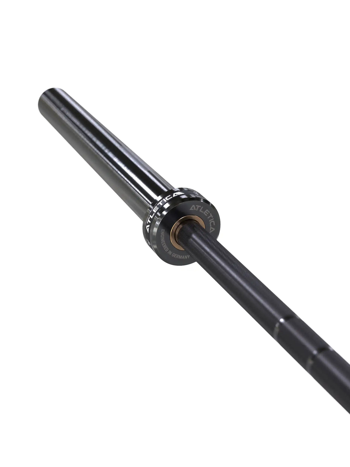 Delta Hybrid Barbell Triple Black with 20 kg and 28 mm grip diameter