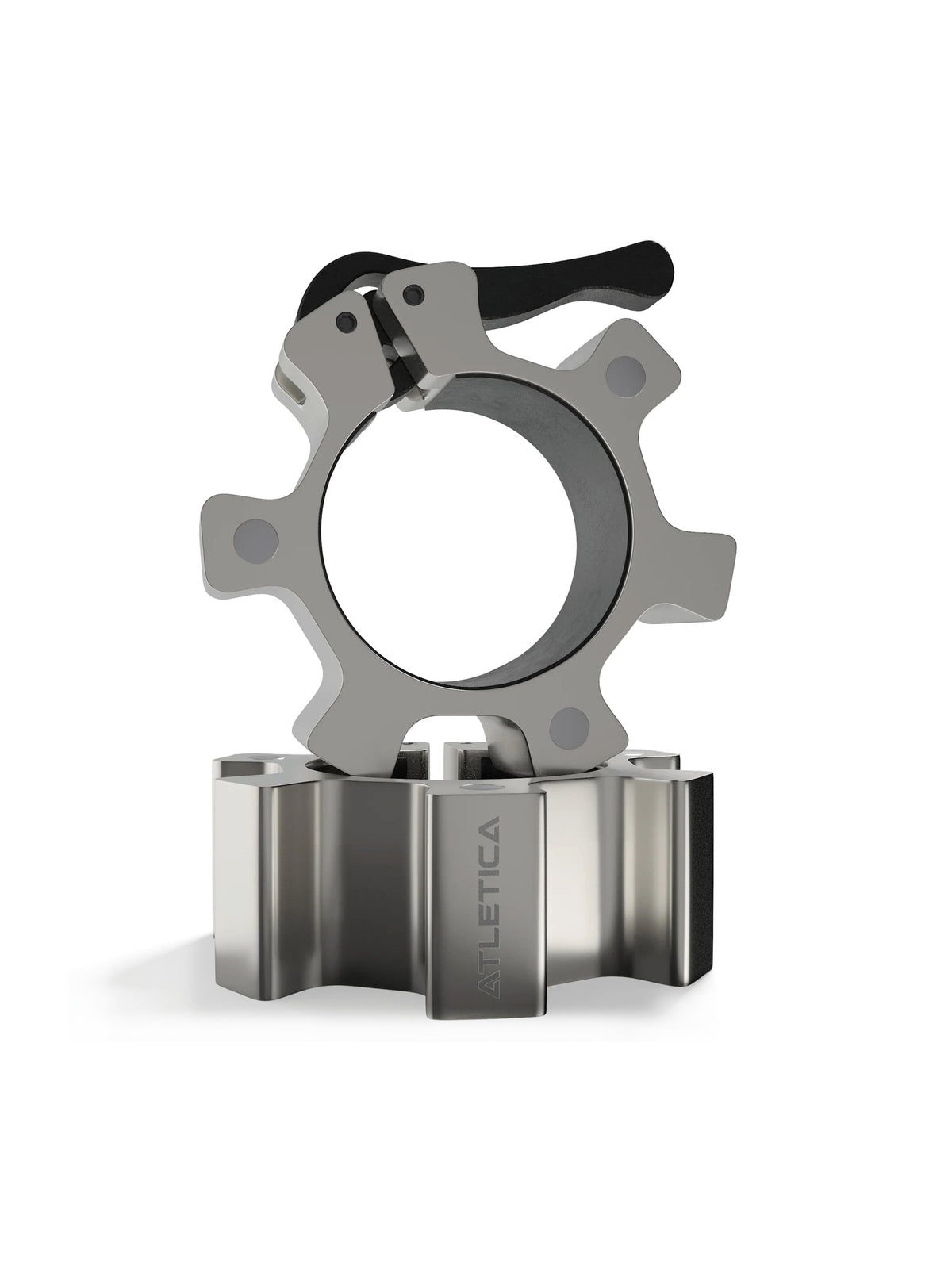 Jota Energy Barbell Set – aluminum Barbell Collars pair in silver