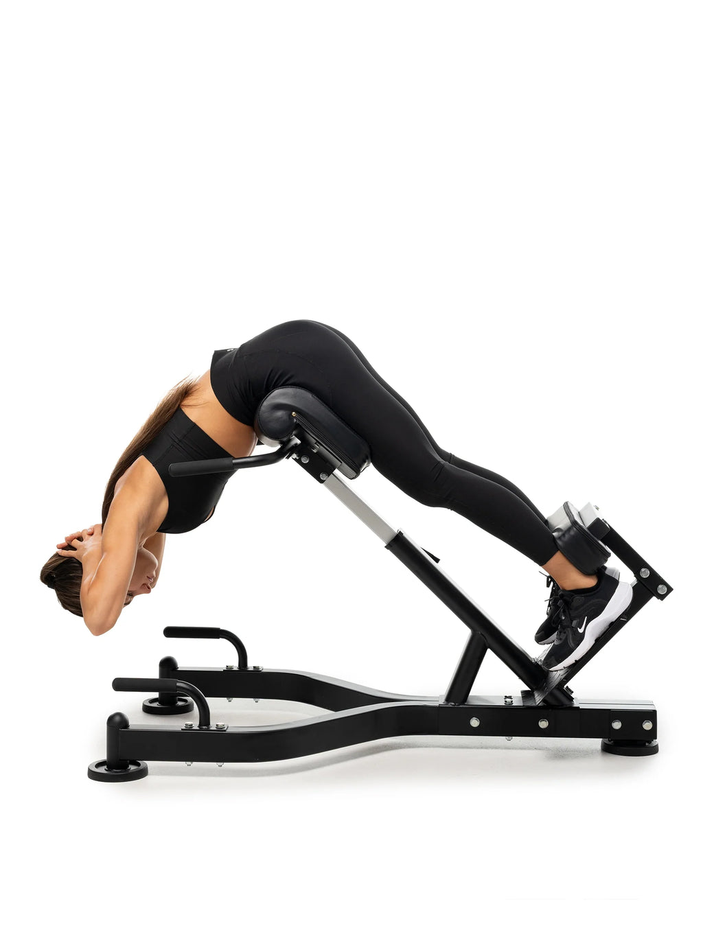 Ab training on the Hyperextension machine