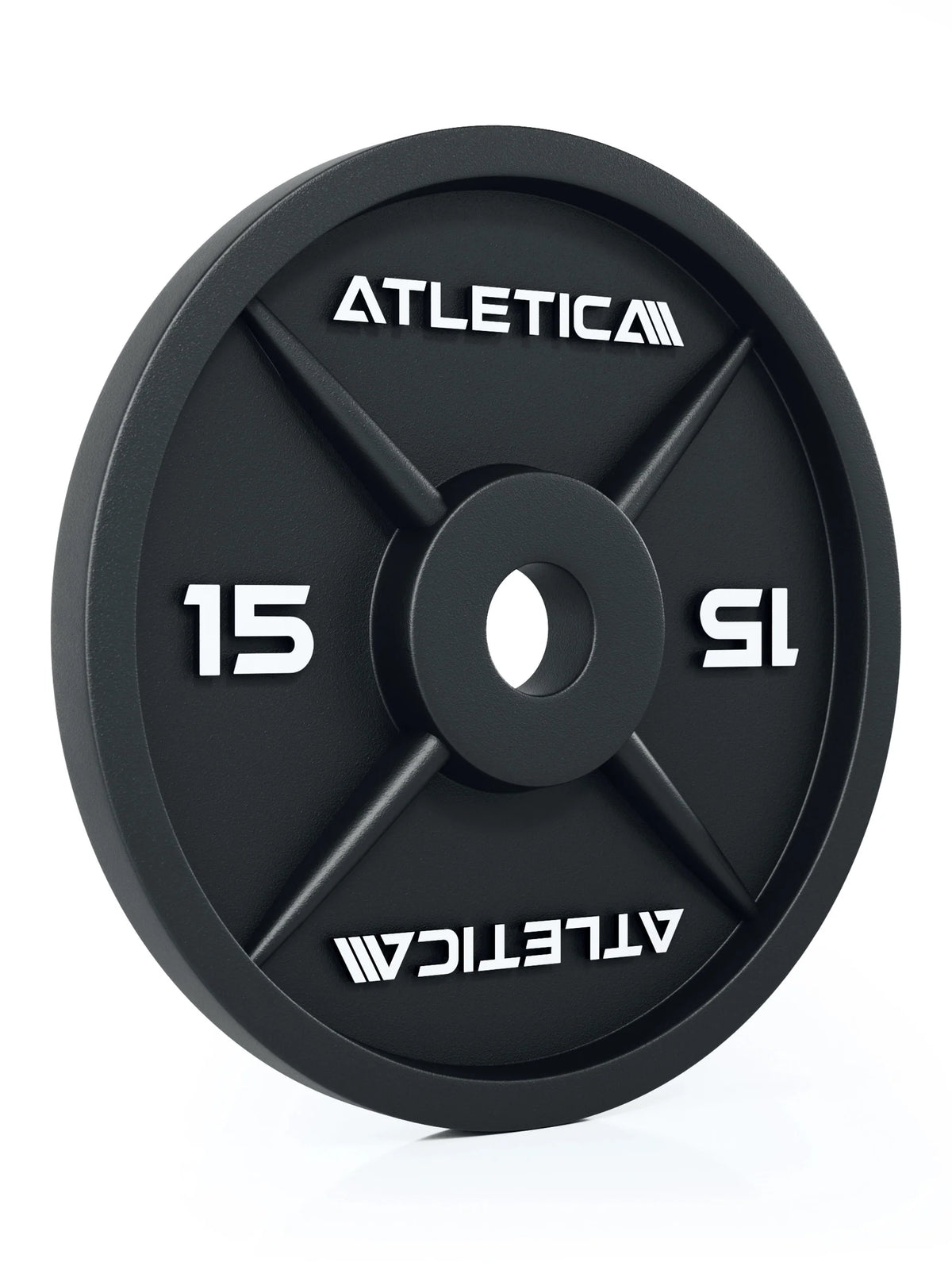 Armored Tusker Set with weight plate storage and 580 lb Classic Iron Plates - black Weight Plate, 35 lb, central hole