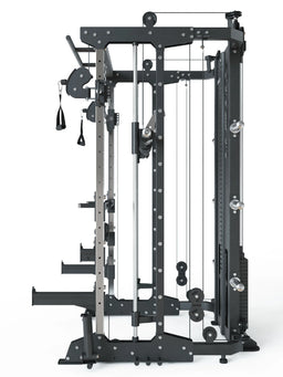 KSK - Home Gym with Smith Machine, cable pulley, weight plate holders