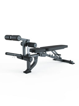 KSK - Smith Machine with adjustable weight bench, padded rollers, logo on frame