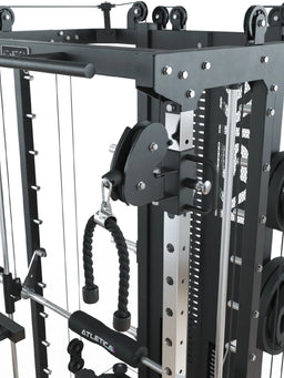 KSK - Smith Machine with cable pull, weight plates, pull handle