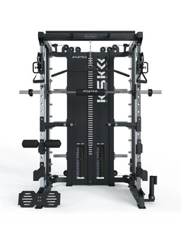 KSK Smith Machine Move Set - Home Gym with barbell guides, Pull-Up Bar, cable pulley, for strength training and muscle building