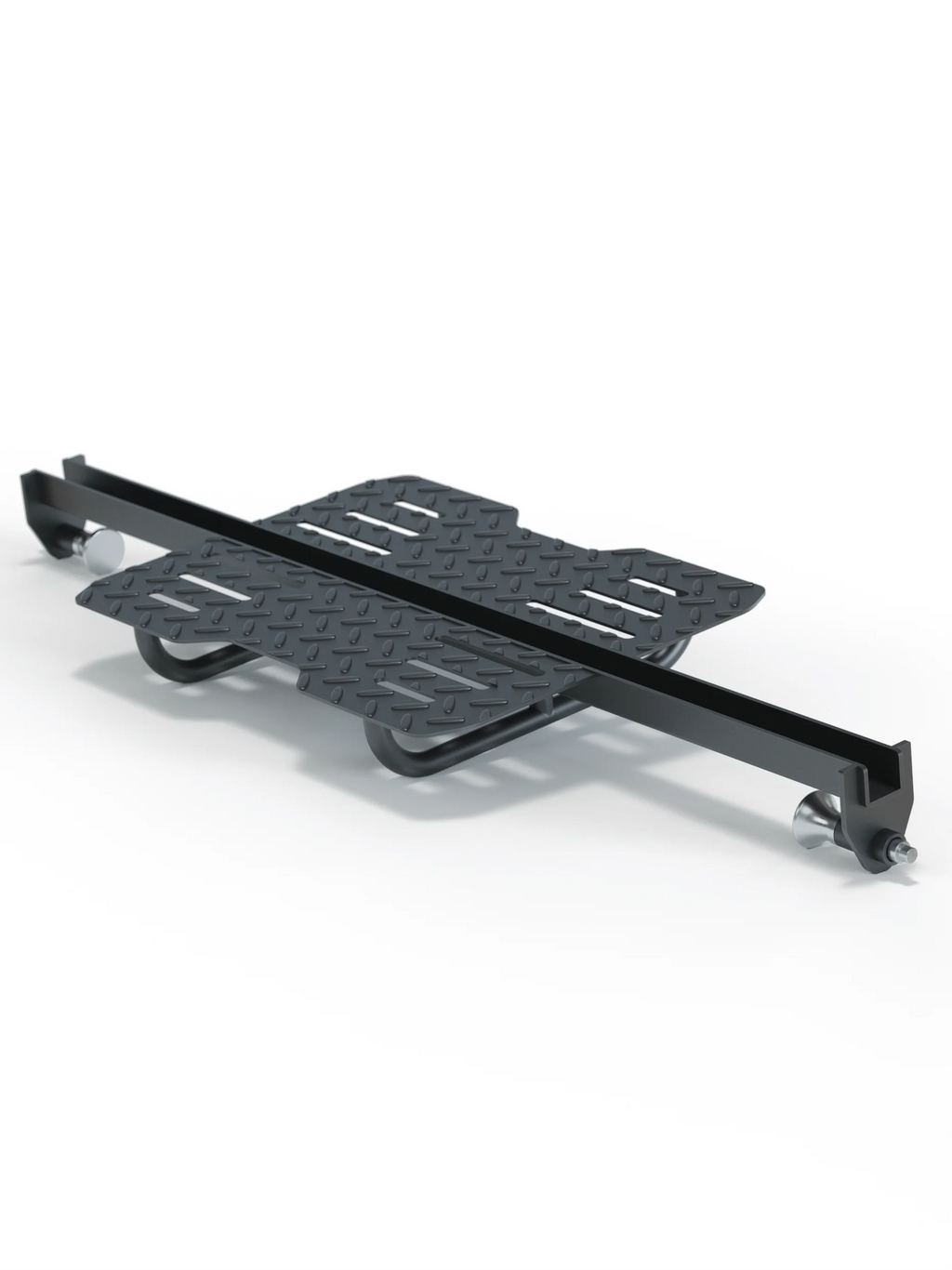 KSK Smith Machine Move Set - Leg Press Attachment with Non-Slip Foot Plate and Rollers, for Strength Training and Muscle Building