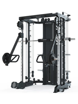 KSK - Home Gym with Smith Machine, Cable Pulley, weight plates