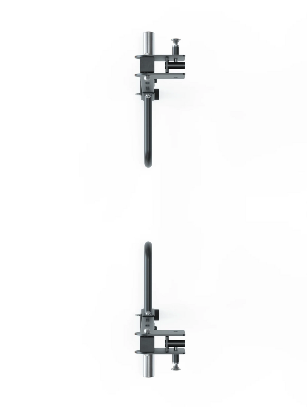 KSK - Two Black Weight Plate Holders, Vertically Aligned