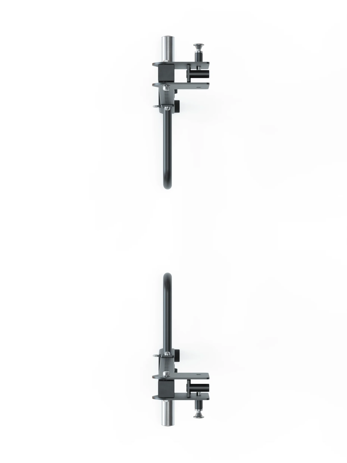 KSK - Two Black Weight Plate Holders, Vertically Aligned