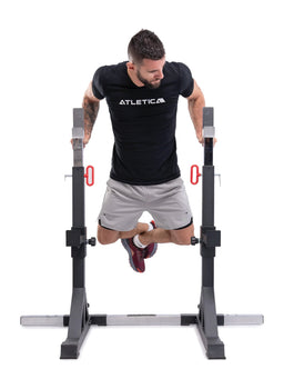 Free Stands Squat Rack for dip training