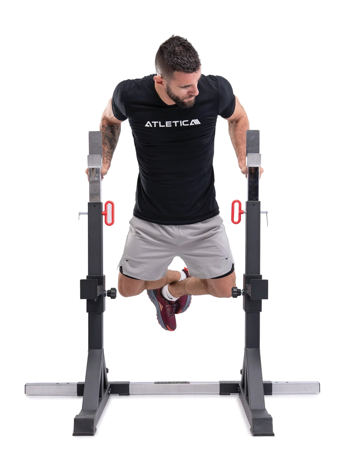 Free Stands Squat Rack for dip training