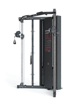 Atletica X-Five Functional Trainer with adjustable cable pulls, Pull-Up Bar