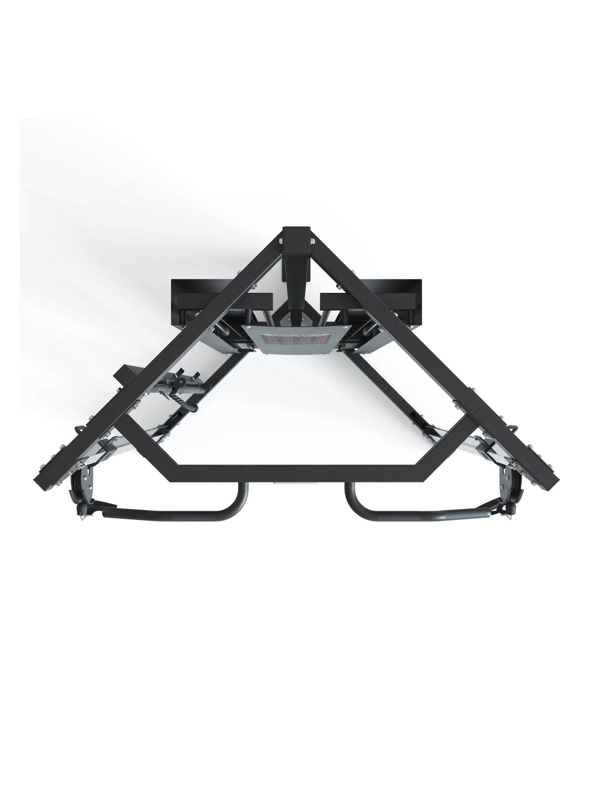 X-Five Functional Trainer from above, triangular structure 
