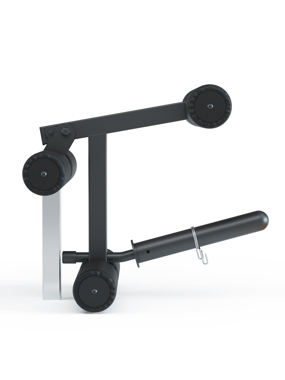 B2 Fullbody Incline Bench Adjustable Weight Bench - Leg Curl Attachment