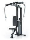 ATLETICA MANTIS Butterfly & Reverse Combo – Side view with 340 lb weight stack