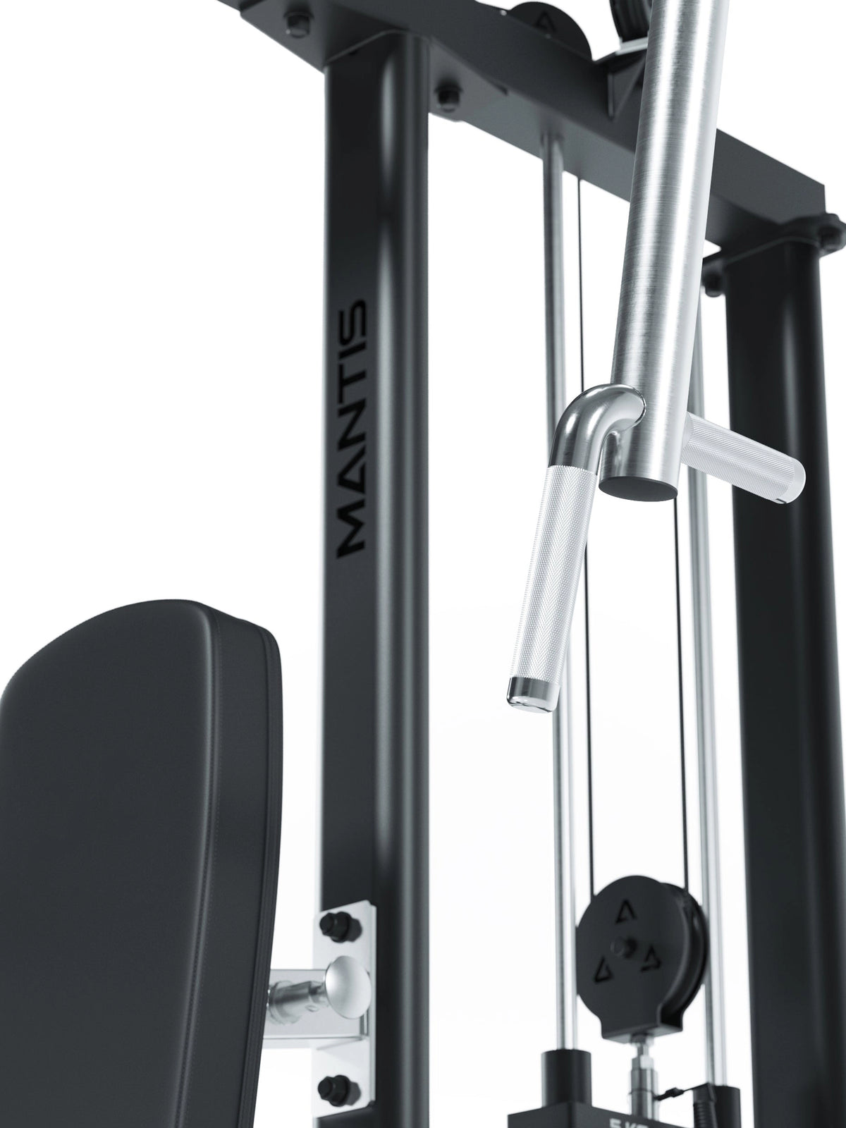 ATLETICA MANTIS – Close-up Pop-Pin Lock and Cable Mechanism for quick Change
