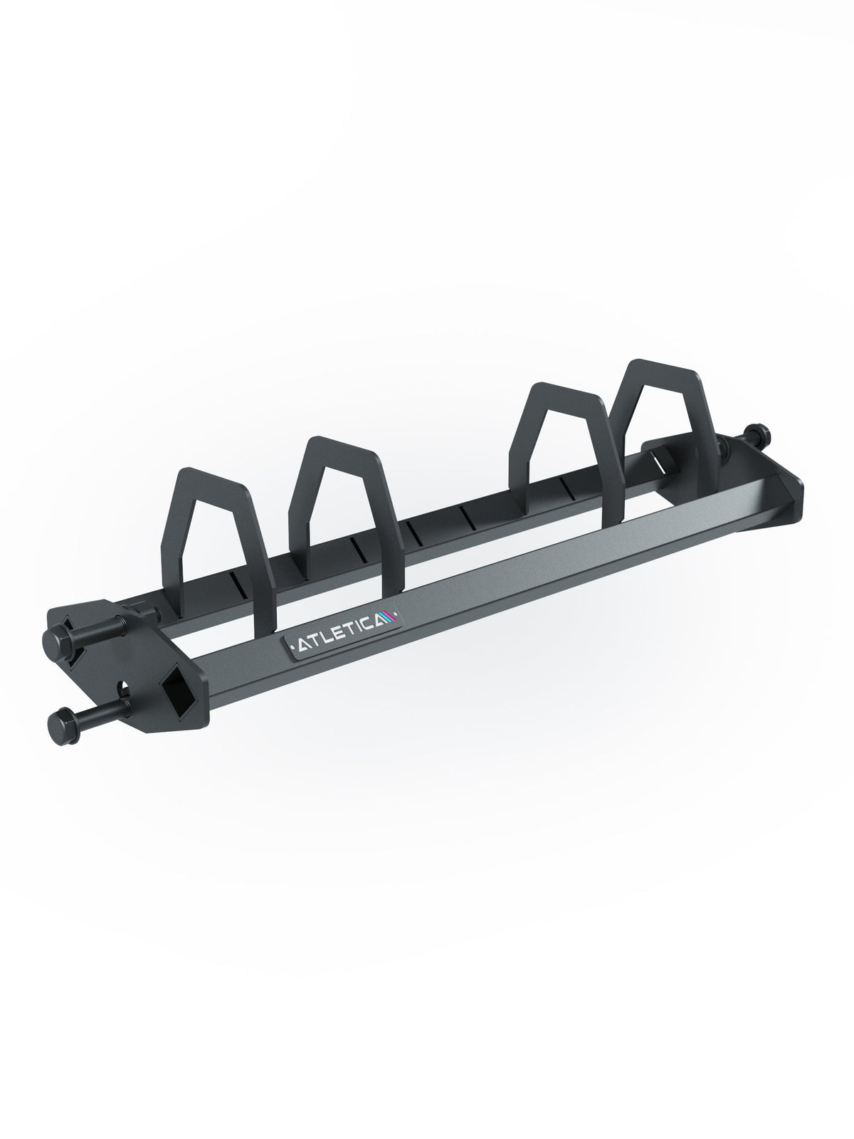 R8 Storage - metal shelf with four brackets, for safe strength training