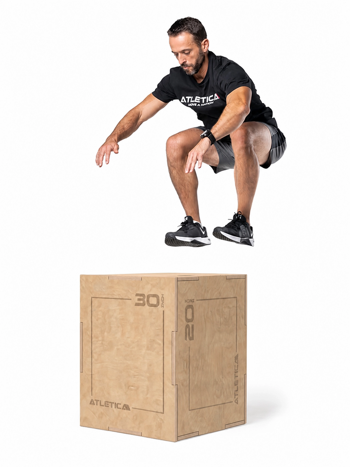 Plyobox Jump Box Classic - box jump on wooden box