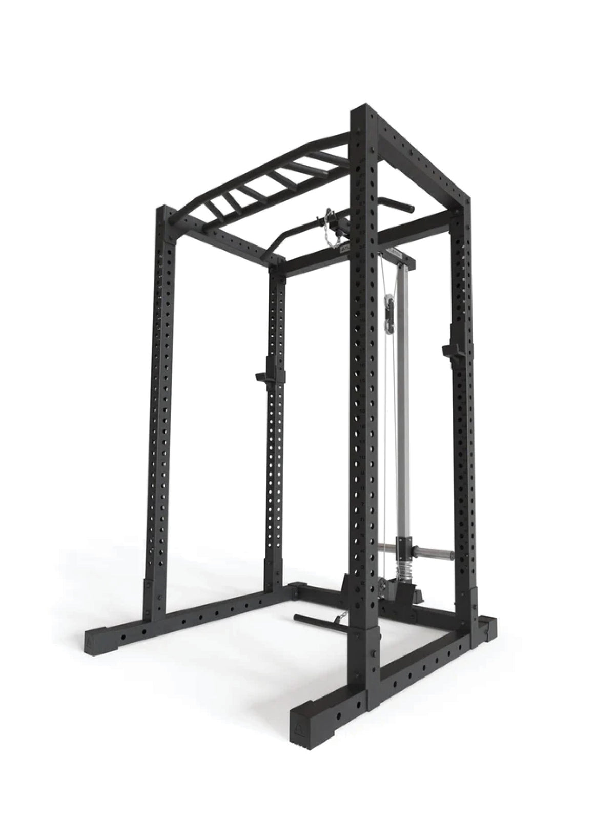 Power Rack R7-Base Plate: with Lat Pulldown & Low Row 