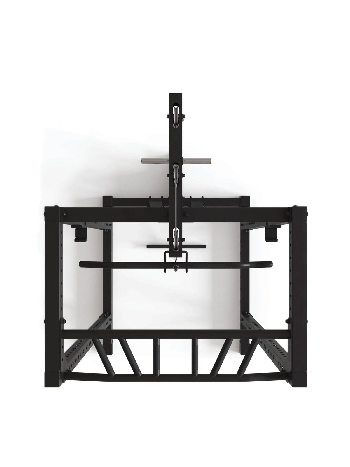 Power Rack R7-Base Plate: top view of the cage 