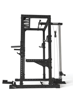 R7-Cage Power Rack 80" – Spotter Arms for safe solo training