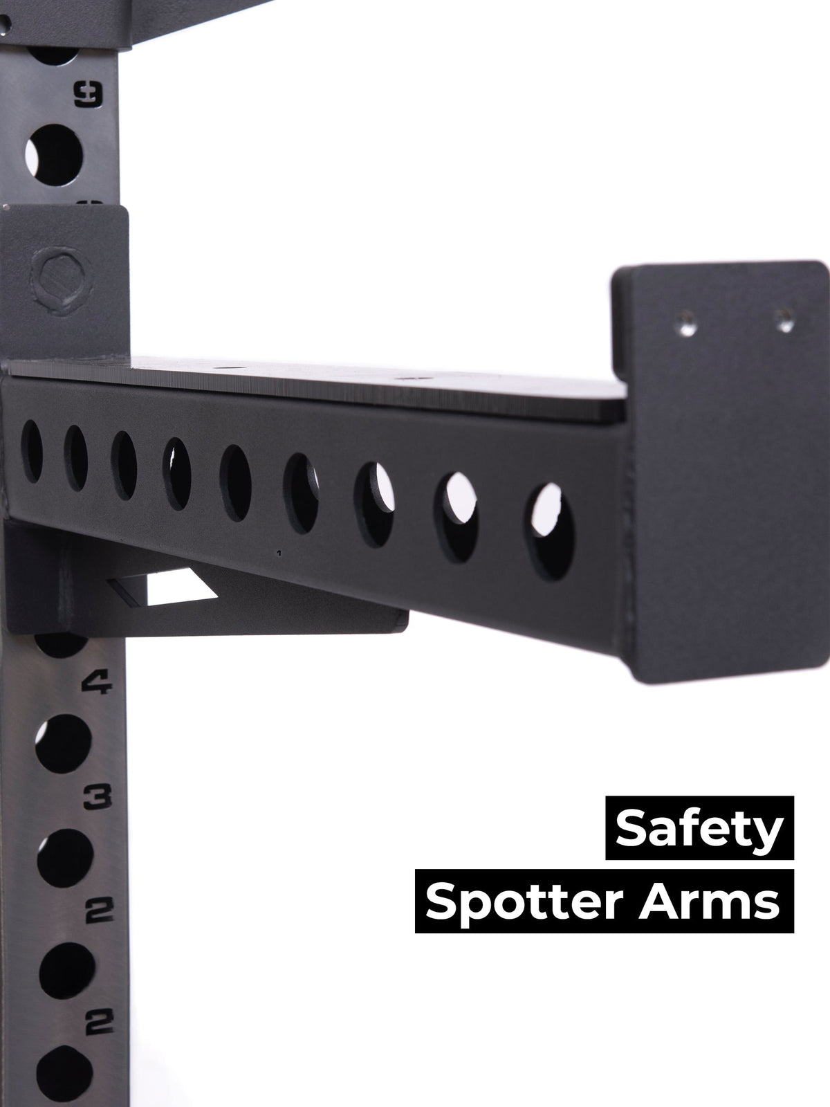 R7 Half Rack – Safety Spotter Arms