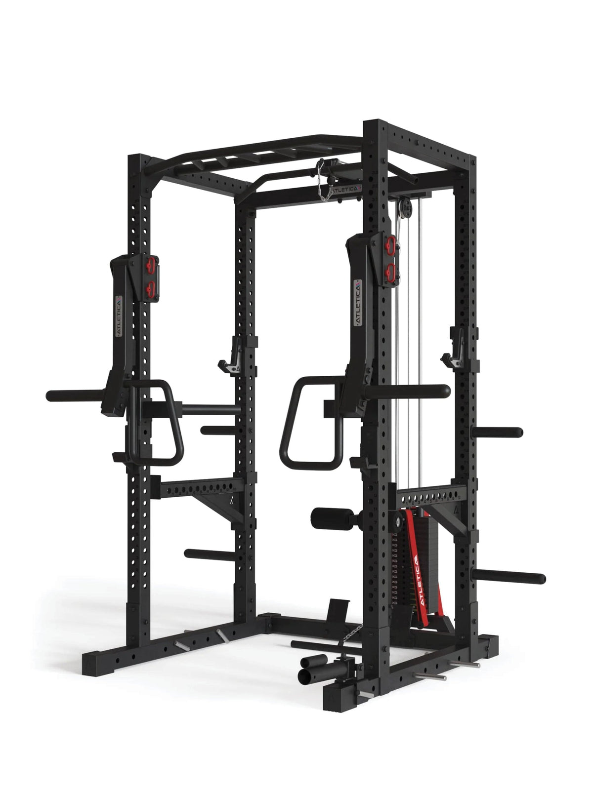 Power Cage R7-Stryker: 200 lb or 265 lb weight stack