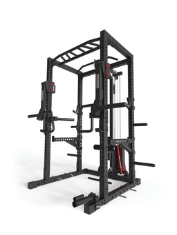 Power Rack R7-Stryker: with 190 lb or 250 lb plug-in weights