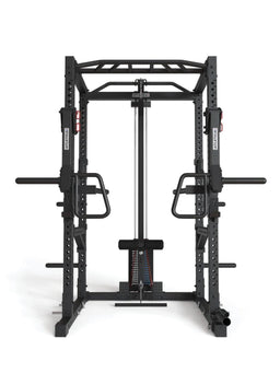Power Rack R7-Stryker: with Lat Pulldown, Jammer Arms, Spotter Arms and Dip Station