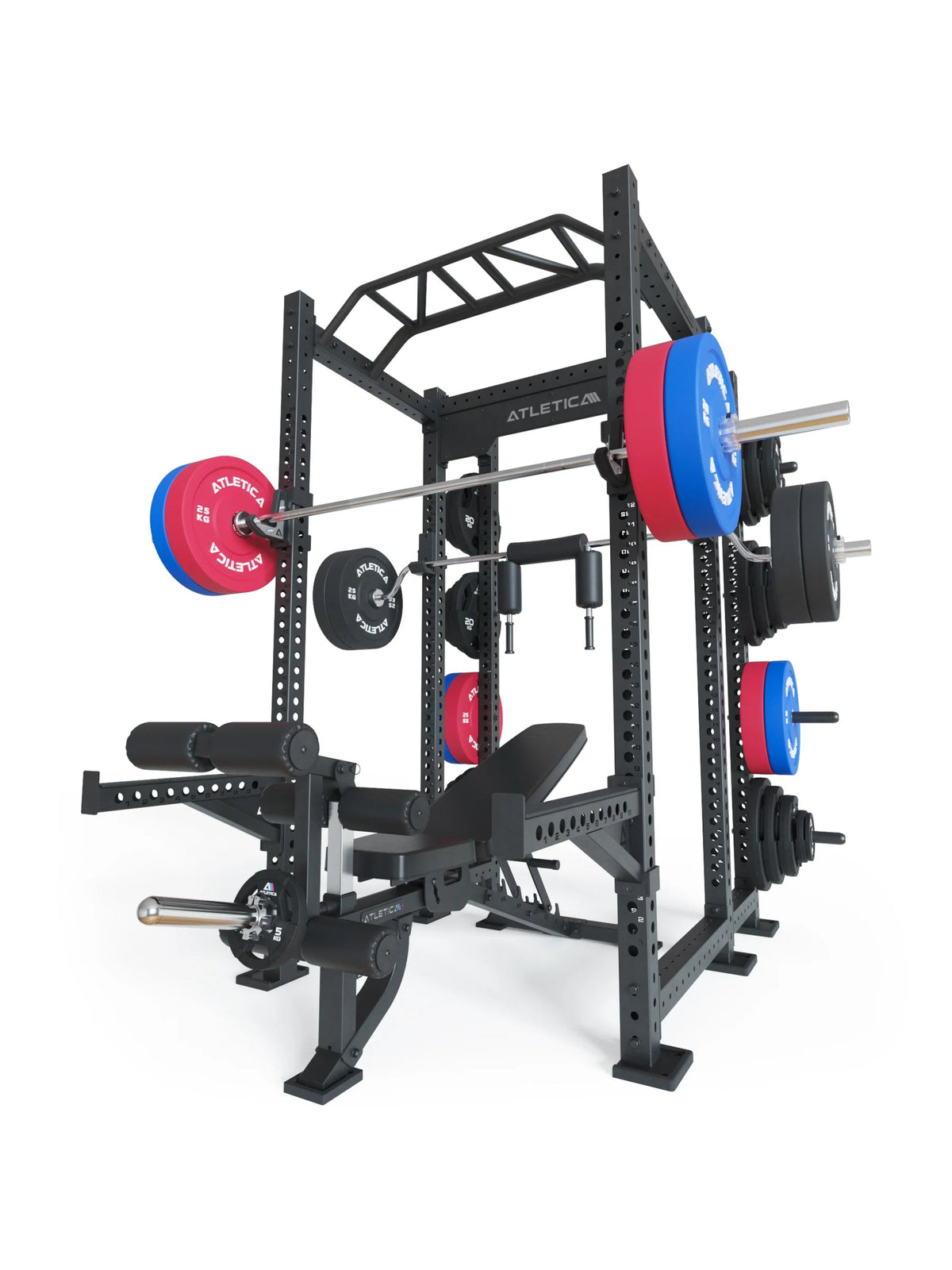 R8 Apache Power Rack – Multi-Grip Pull-Up Bar and J-Hooks included