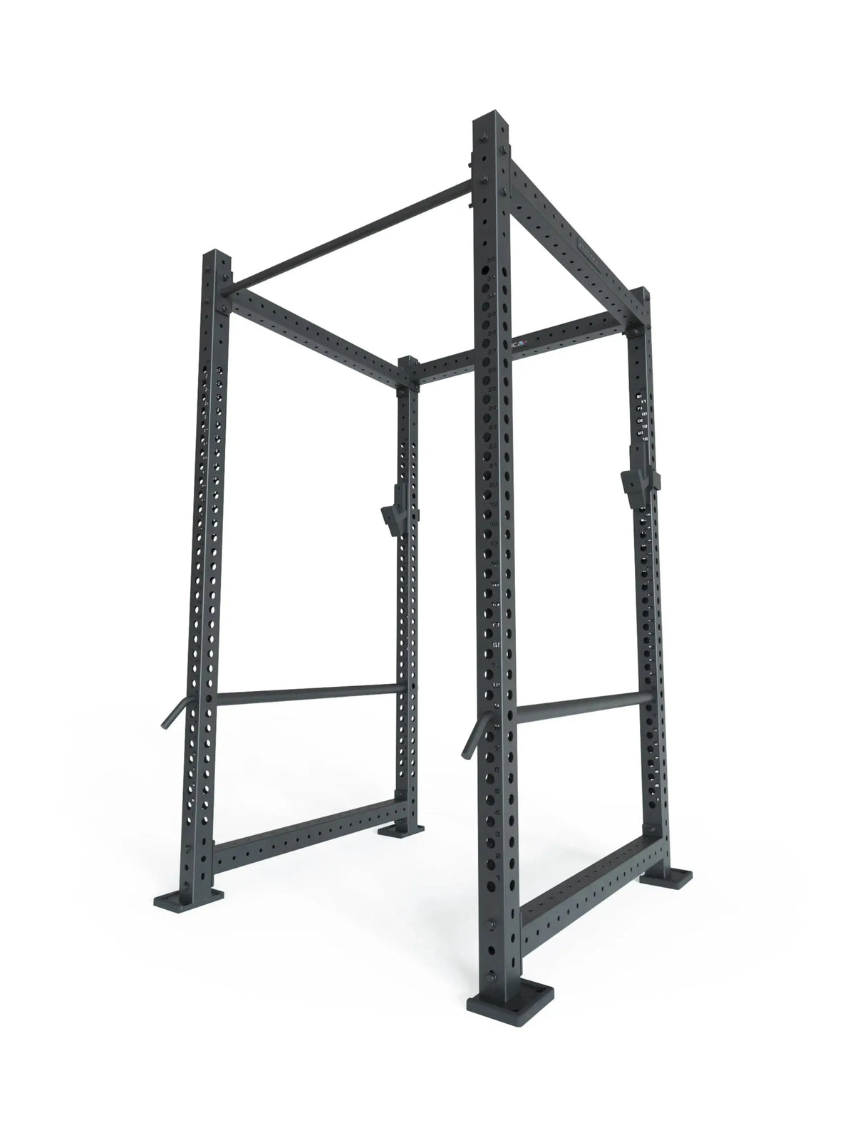 Atletica R8 Base 2 Power Rack – base model cage with J-Hooks, pull-up bar, safeties