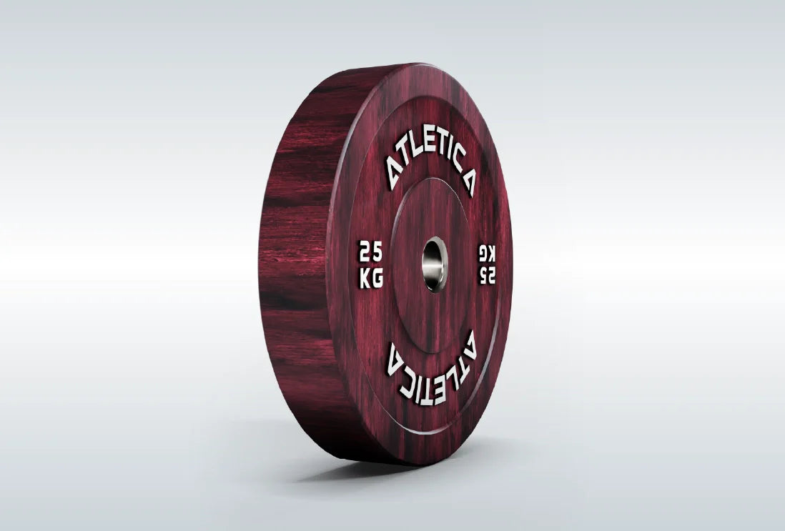 Atletica Fusion Bumper Plates mit Gewichtstoleranz von 3%