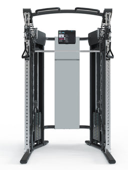 Home Gym PRO Quantum:
Dual cable pulley with 2x 200 lb weight stack