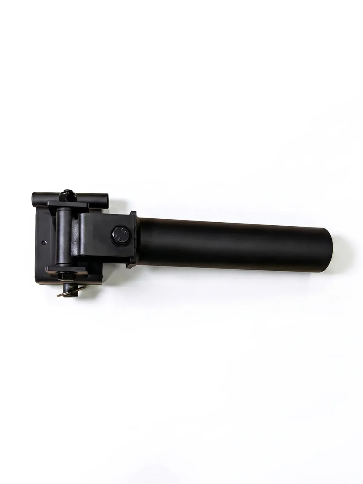 Atletica R7 Landmine attachment, front view of the mount and pin