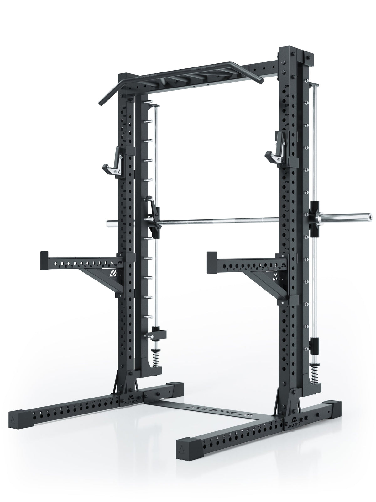 R7 Saber - Squat Rack with Smith Machine, pull-up bar, safety supports
